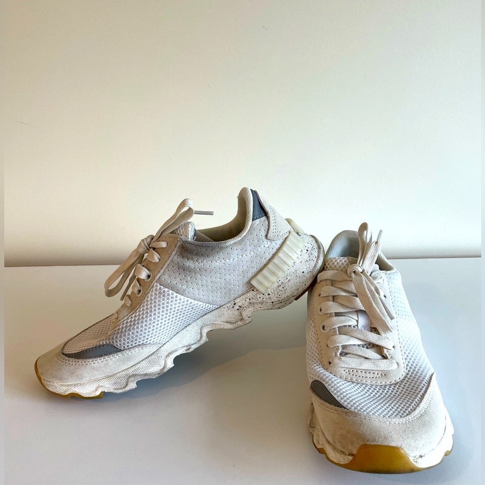 Sorel Kinetic Lite Lace Shoes Women's Off White Size 8